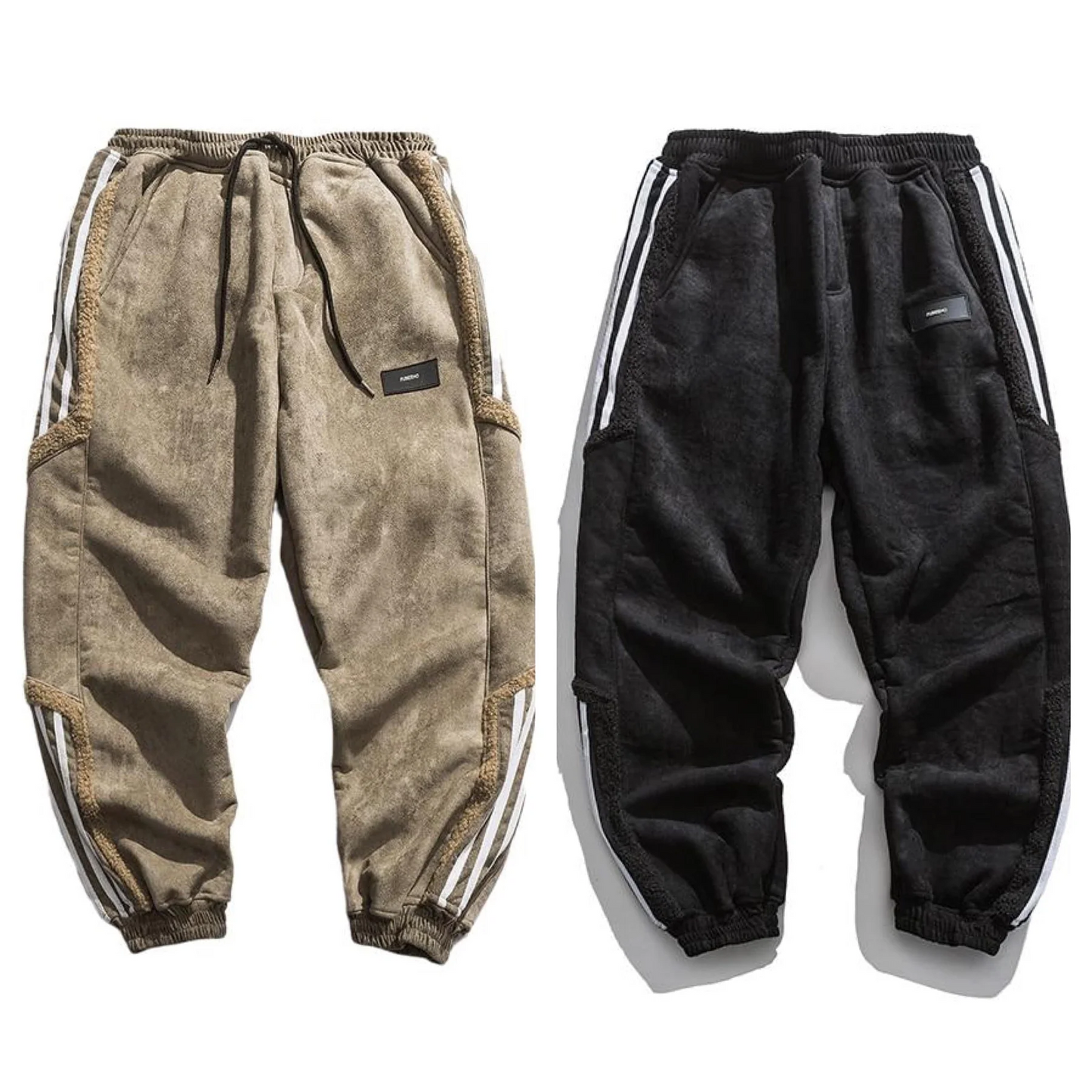 Warme Heren Joggingbroek met Sherpa Voering – Urban Streetstyle