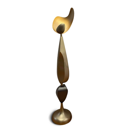 Cosmo Vloerlamp - Bronzen Afwerking - Moderne Design & Ambiance Verlichting