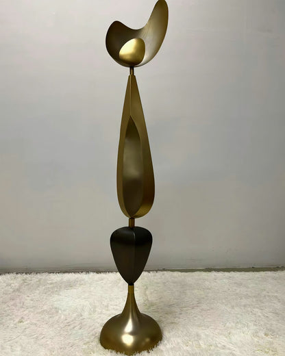 Cosmo Vloerlamp - Bronzen Afwerking - Moderne Design & Ambiance Verlichting