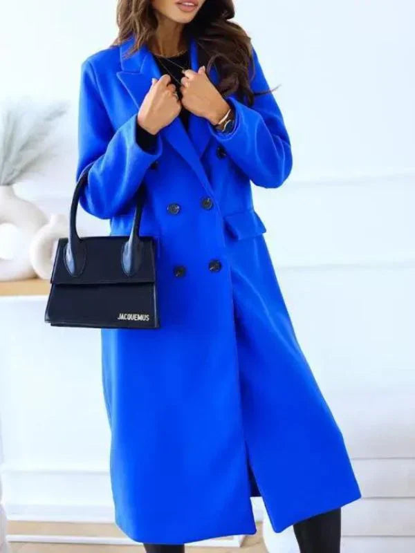 Warme Winterjas Dames – Getailleerd & Elegant Lang Model