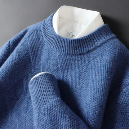 Elegante Heren Cashmere Trui in Meerdere Kleuren
