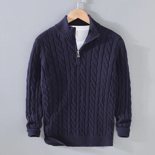 Herrenpullover aus Baumwolle – Lässig & Modern für Frühling und Herbst