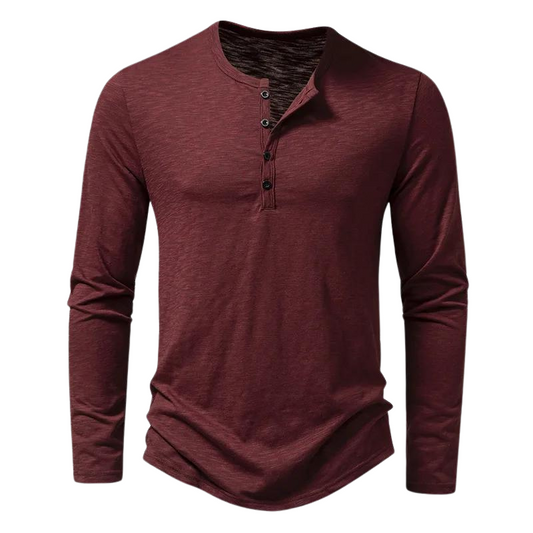 Heren Longsleeve Shirt – Veelzijdig & Comfortabel voor Elke Dag