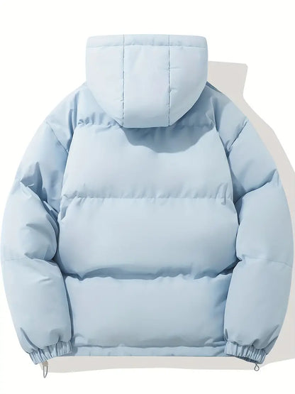 Gewatteerde Herenjas met Capuchon – Warme Waterafstotende Winterjas