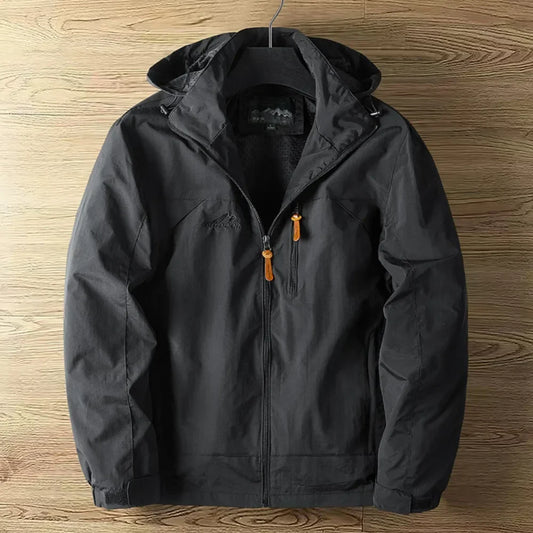 Wasserdichte & Atmungsaktive Herren Outdoorjacke – Winddicht & Funktionell