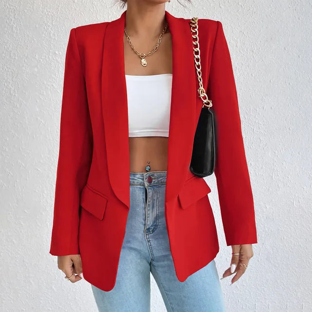 Vittoria Dames Blazer Slim Fit Elegant