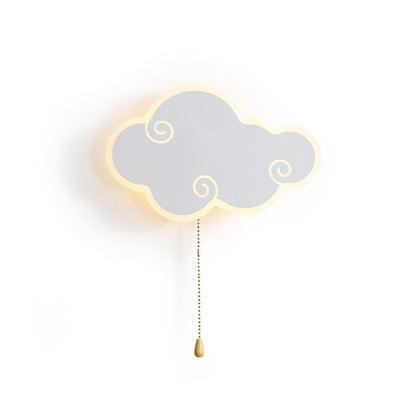 Cloud Wall Lamp – Schattige Wol Lamp voor Kinderkamer met LED Licht