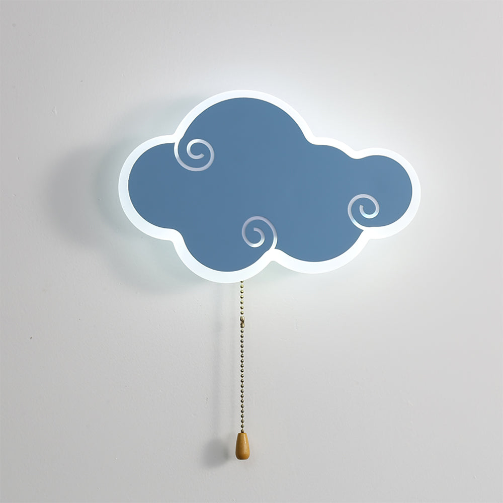 Cloud Wall Lamp – Schattige Wol Lamp voor Kinderkamer met LED Licht