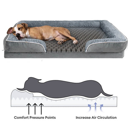Orthopädisches Hundebett Ultimativer Gelenkschutz Wasserdichter Schaumstoff