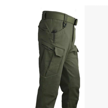 Heren Outdoor Set – Softshell Jas & Cargo Broek voor Herfst en Winter