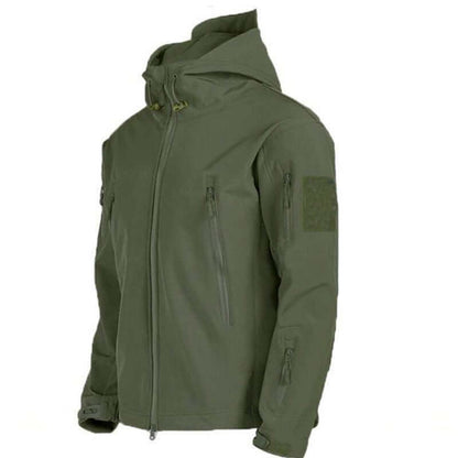 Heren Outdoor Set – Softshell Jas & Cargo Broek voor Herfst en Winter