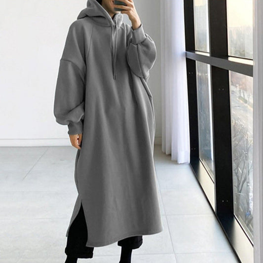Damestrui met lange mouwen en capuchon – Warm & stijlvol