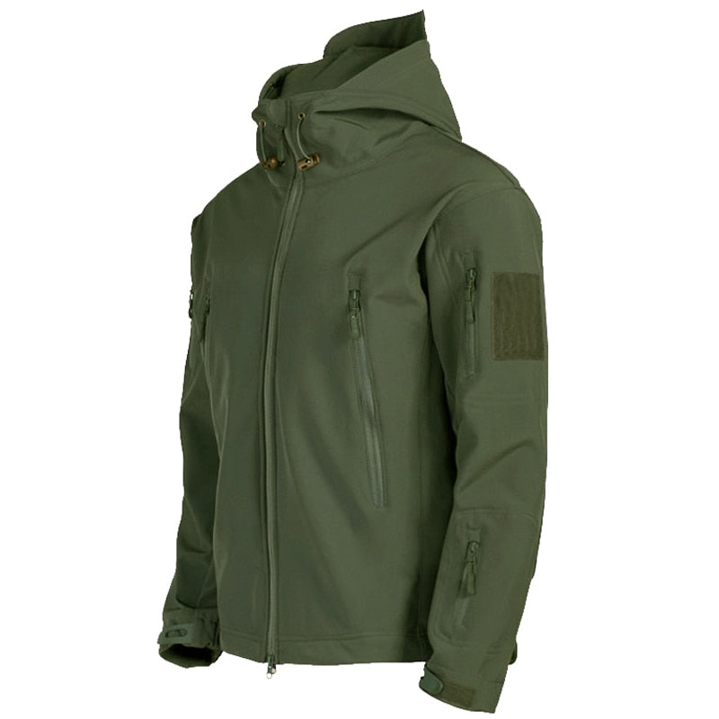 Wasserdichte Herren Outdoor Jacke – Winddicht & Funktionell mit Antidiebstahltaschen