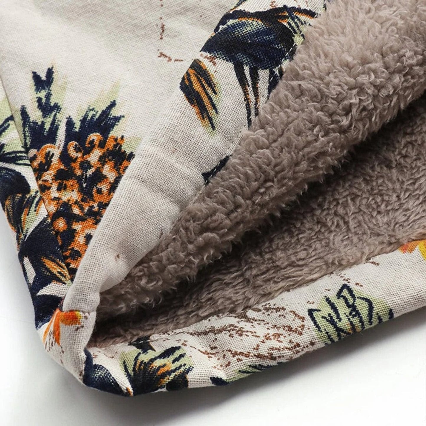 Warme Damesjas met Bloemenprint – Casual & Comfortabel voor Herfst/Winter