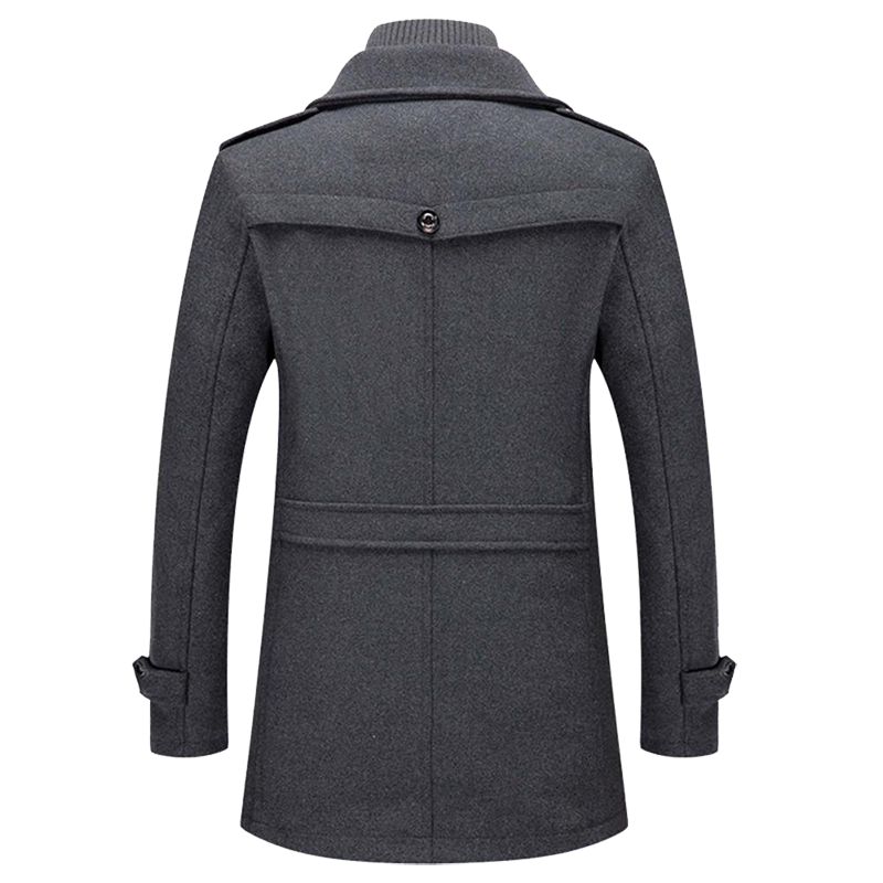 Modieuze Heren Mantel – Warm, Licht & Stijlvol voor Elke Gelegenheid