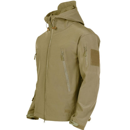 Wasserdichte Herren Outdoor Jacke – Winddicht & Funktionell mit Antidiebstahltaschen