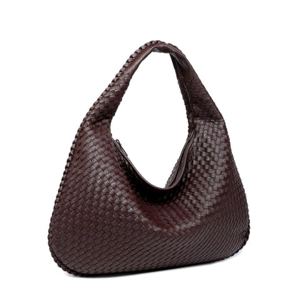 Luxe Geweven Handtas – Tijdloze Elegantie & Comfort voor Elke Dag
