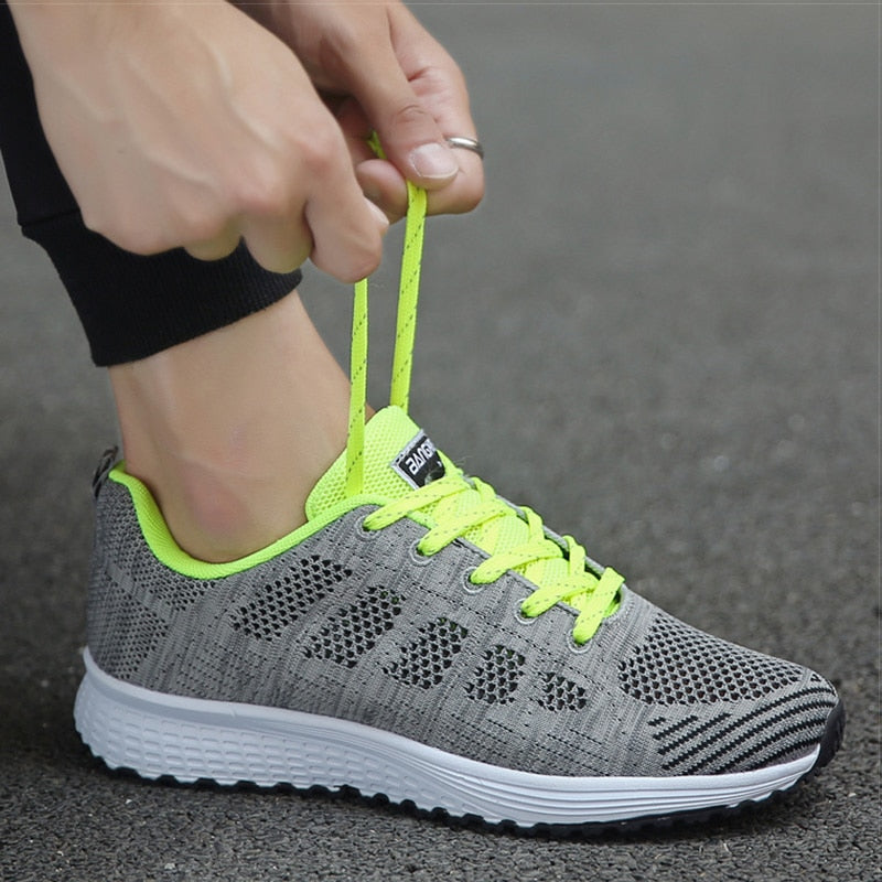 Ergonomische Dames Sneakers met Ademend Comfort