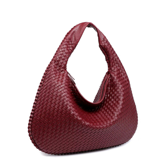Luxe Geweven Handtas – Tijdloze Elegantie & Comfort voor Elke Dag