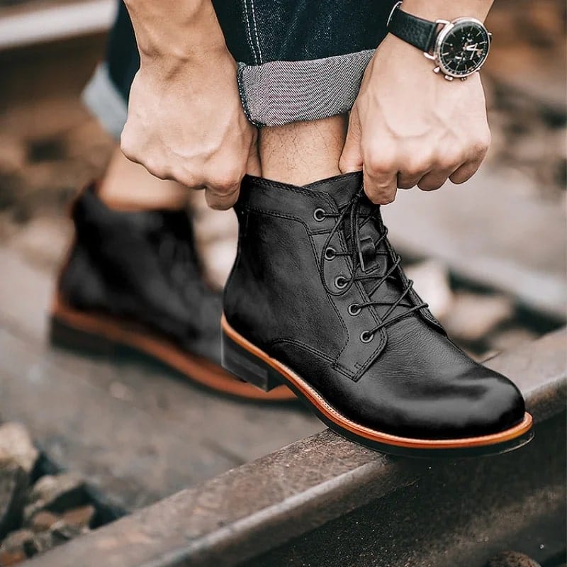 Moderne Winterboots voor Heren – Retro Design & Comfort