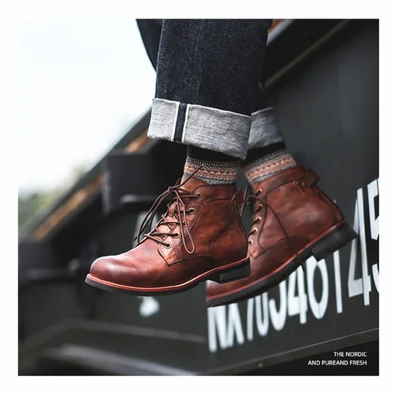 Moderne Winterboots voor Heren – Retro Design & Comfort