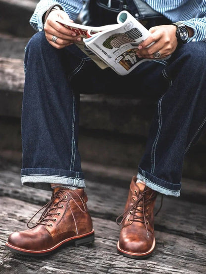 Moderne Winterboots voor Heren – Retro Design & Comfort