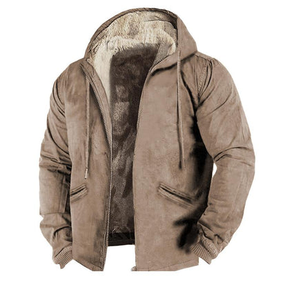 Heren Jas met Sherpa Voering - Warm en Comfortabel voor de Winter