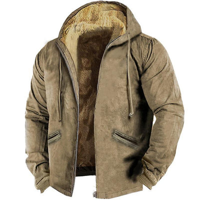 Heren Jas met Sherpa Voering - Warm en Comfortabel voor de Winter