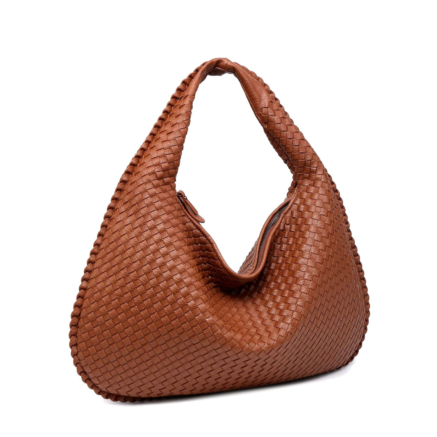 Luxe Geweven Handtas – Tijdloze Elegantie & Comfort voor Elke Dag