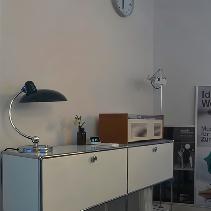 NostaChic Tafellampe - Verstellbare Vintage Eisen Kuppel Schreibtischlampe