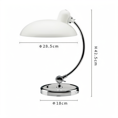 NostaChic Tafellampe - Verstellbare Vintage Eisen Kuppel Schreibtischlampe
