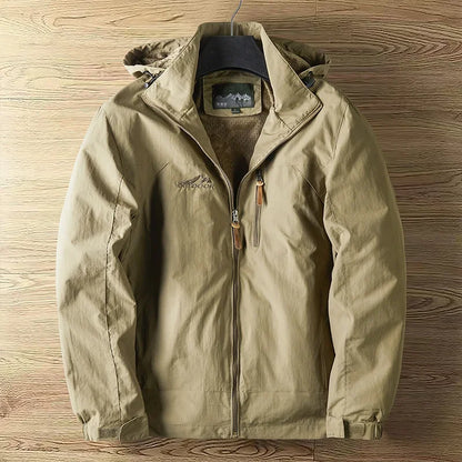 Wasserdichte & Atmungsaktive Herren Outdoorjacke – Winddicht & Funktionell