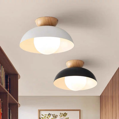Moderne minimalistische Deckenleuchte – Halbeinbau-Modell