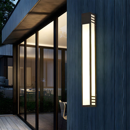 IP55 Moderne Zwarte LED Buitenwandlampen voor Woningen
