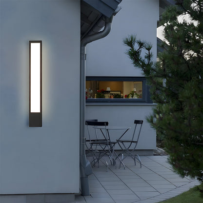 IP55 Moderne Zwarte LED Buitenwandlampen voor Woningen