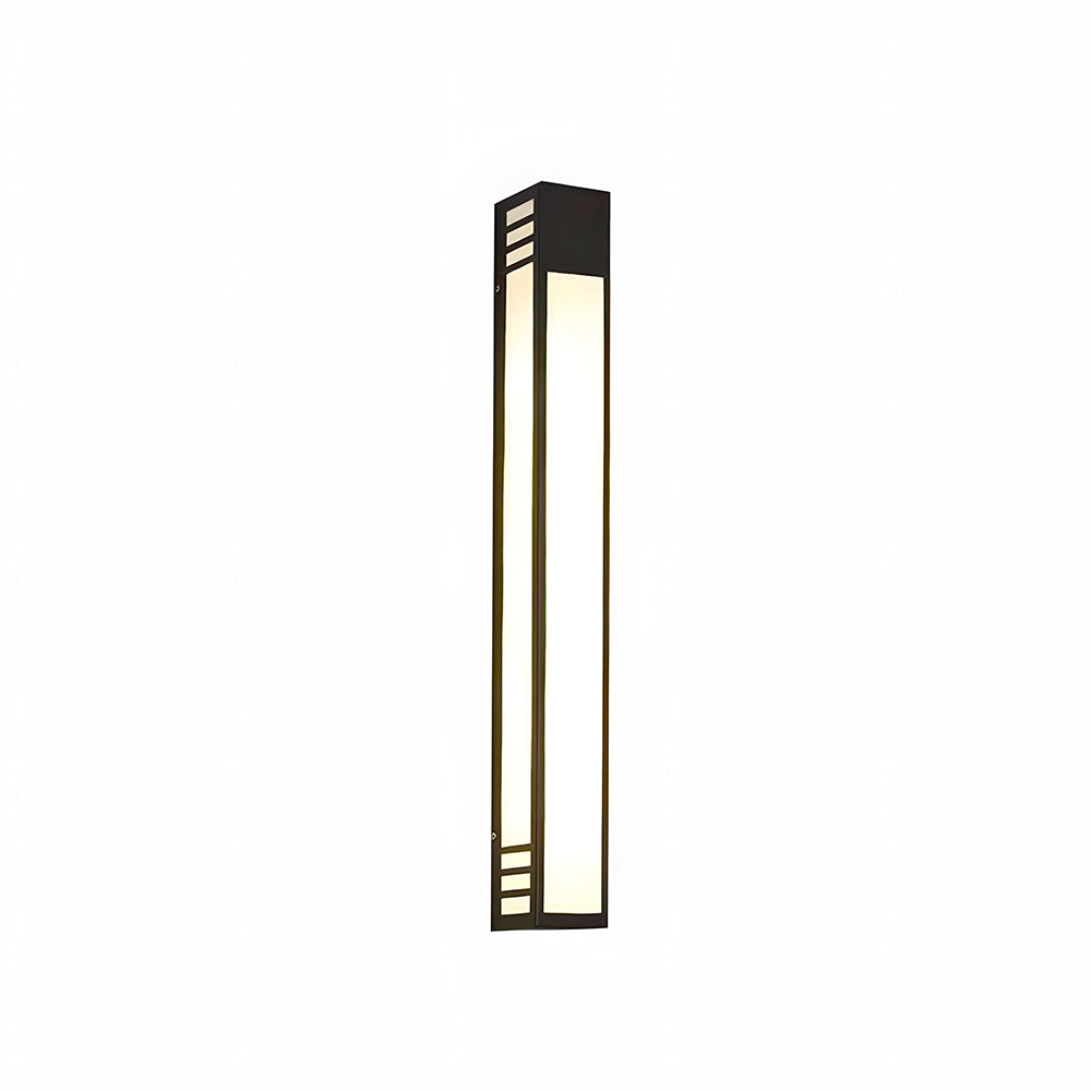 IP55 Moderne Zwarte LED Buitenwandlampen voor Woningen