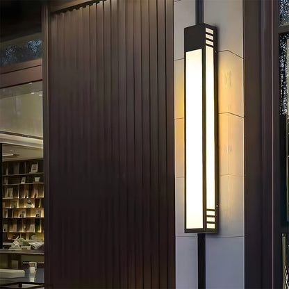 IP55 Moderne Zwarte LED Buitenwandlampen voor Woningen