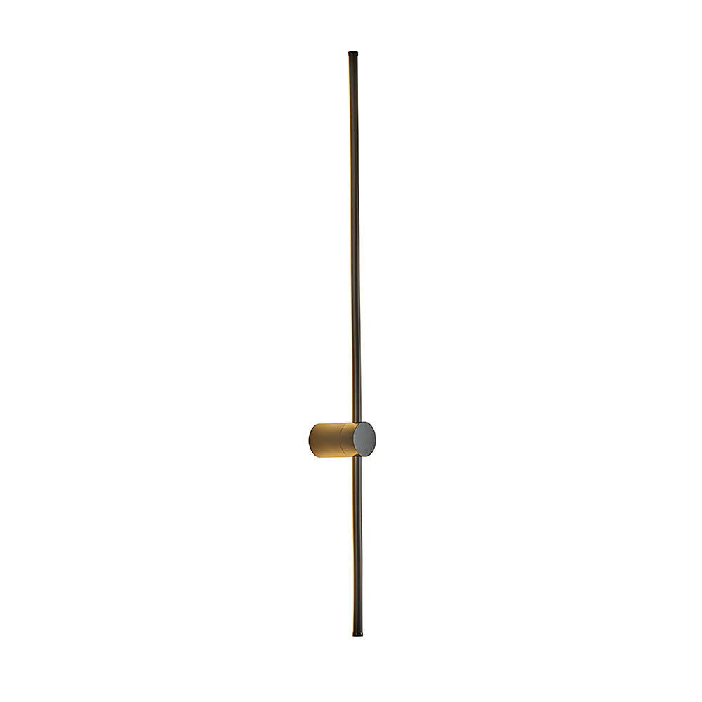 IP66 Modern Long Acrylic Black Outdoor LED Wall Lights