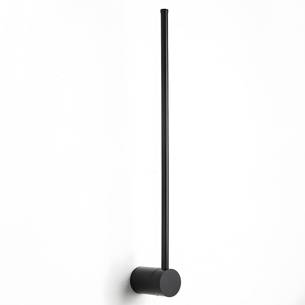 IP66 Modern Long Acrylic Black Outdoor LED Wall Lights