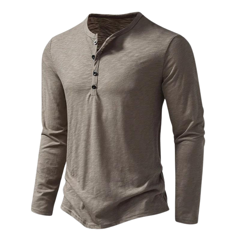 Heren Longsleeve Shirt – Veelzijdig & Comfortabel voor Elke Dag