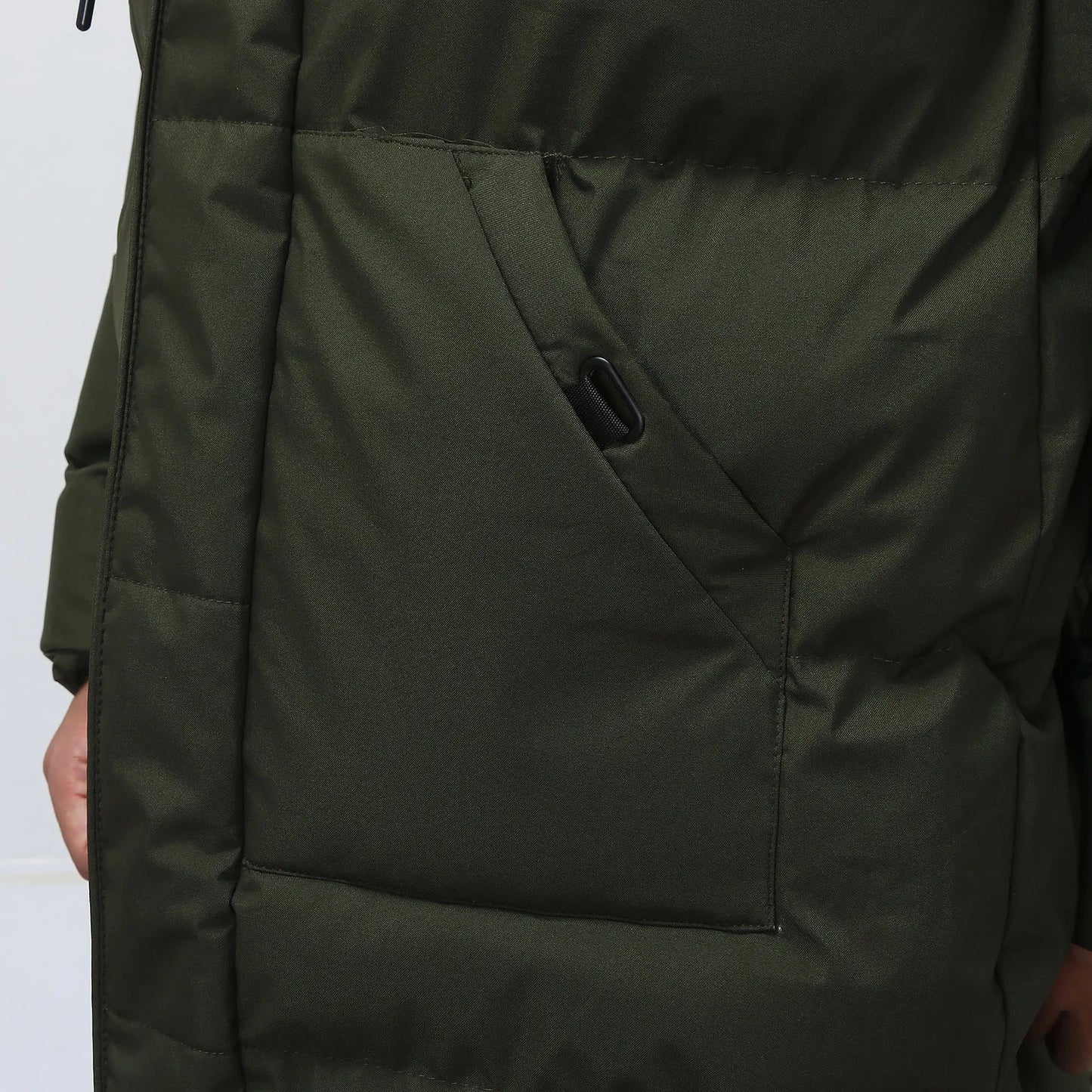 Lange Heren Winterjas met Voering – Waterafstotend en Warm