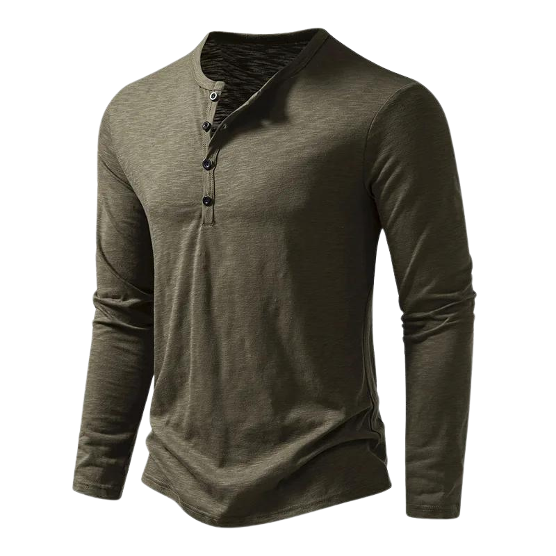 Heren Longsleeve Shirt – Veelzijdig & Comfortabel voor Elke Dag