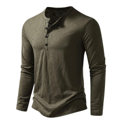 Heren Longsleeve Shirt – Veelzijdig & Comfortabel voor Elke Dag
