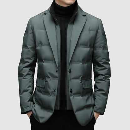 Premium Heren Parkajas – Elegant & Warm met Perfecte Pasvorm