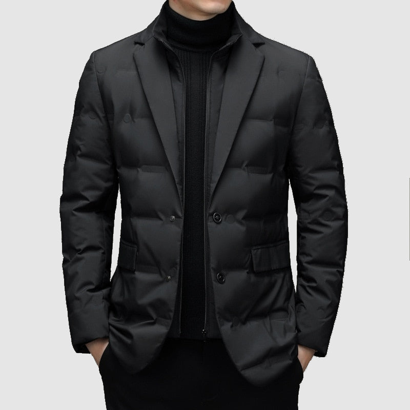 Premium Heren Parkajas – Elegant & Warm met Perfecte Pasvorm