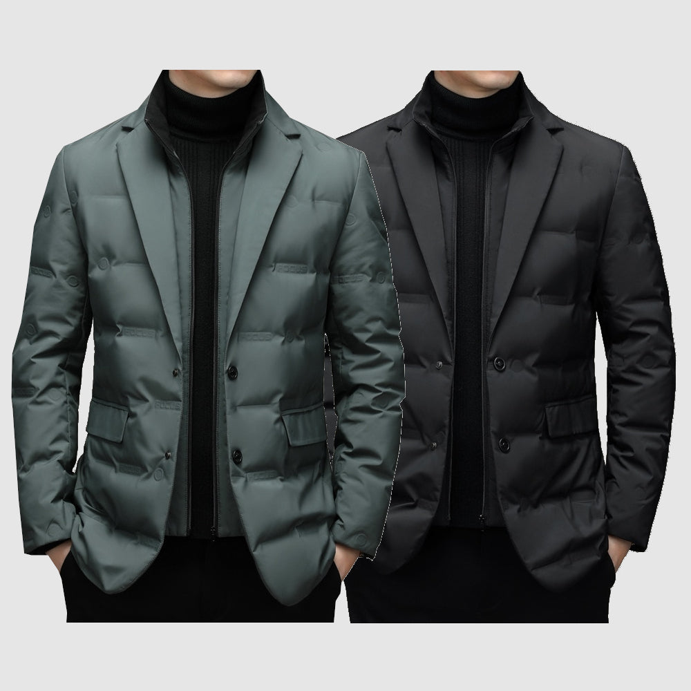 Premium Heren Parkajas – Elegant & Warm met Perfecte Pasvorm
