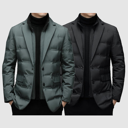 Premium Heren Parkajas – Elegant & Warm met Perfecte Pasvorm