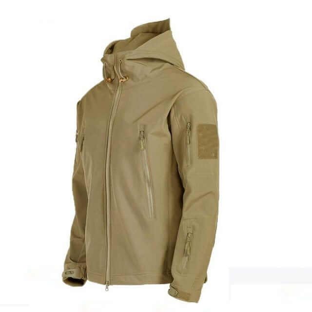 Heren Outdoor Set – Softshell Jas & Cargo Broek voor Herfst en Winter