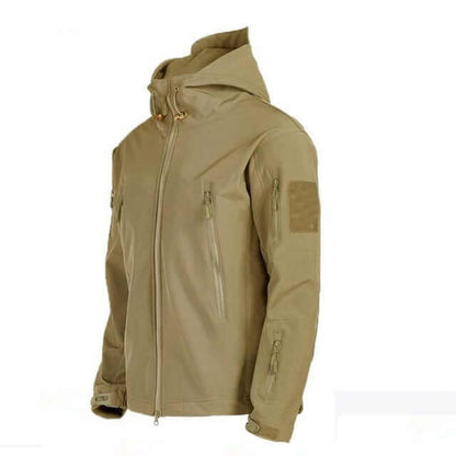 Heren Outdoor Set – Softshell Jas & Cargo Broek voor Herfst en Winter