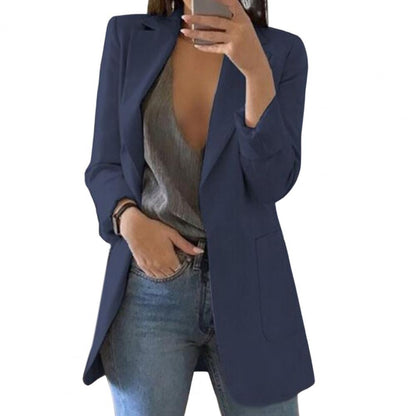 Lange Damesblazer – Elegant, Stijlvol & Comfortabel